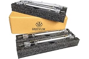 GRUOTVSZAK 2150umol HPS 1000W DE Grow Light Bulb High Pressure Sodium Double Ended Flowering 4 Pack