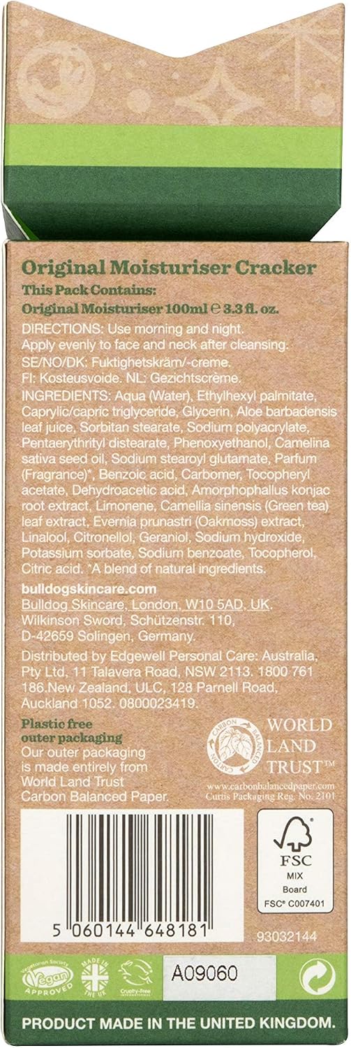 Bulldog Skincare - Original Moisturiser Cracker, Gift for Men 100ml, Mixed, 100 ml (Pack of 1) - Image 5