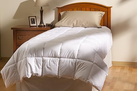 Amazon Com Aller Ease 122 Ao Comforter King White Home Kitchen