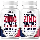 (2 Pack) ImmunoBlaster Zinc Quercetin 500mg with