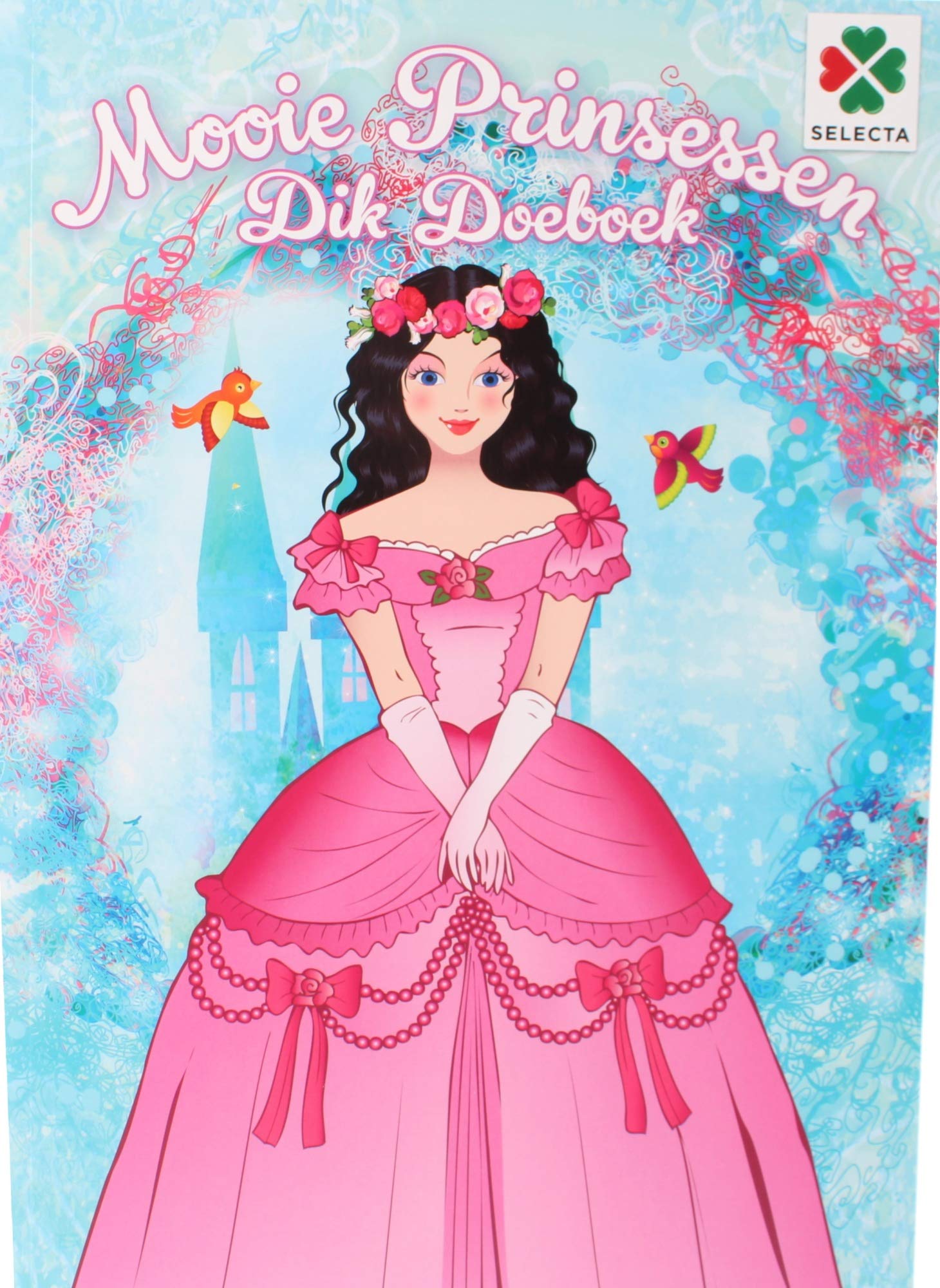 SELECTA SPEL EN HOBBY 54627 Stap in de Fantastische wereld Van prinsen EEN heleboel Pagina's met splendid prinsessen, uitdagingen en Heel wat Stickers. Aantal pagina's: 96, Roze