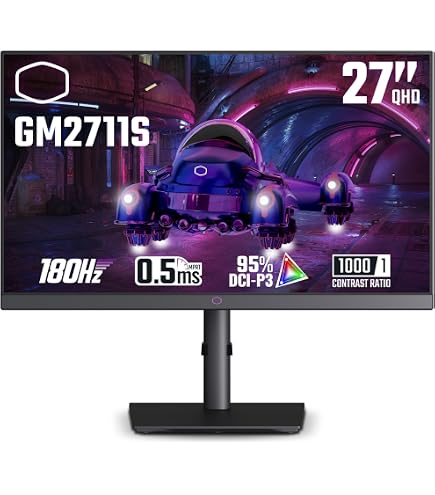 Amazon.com: Lenovo Legion R27qe Gaming Monitor, 27” QHD Display