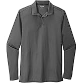OGIO Unisex Caliber 2.0 Long Sleeve | Moisture Wicking Polo Shirt for Men & Women, Casual Long Sleeve Polo for Work