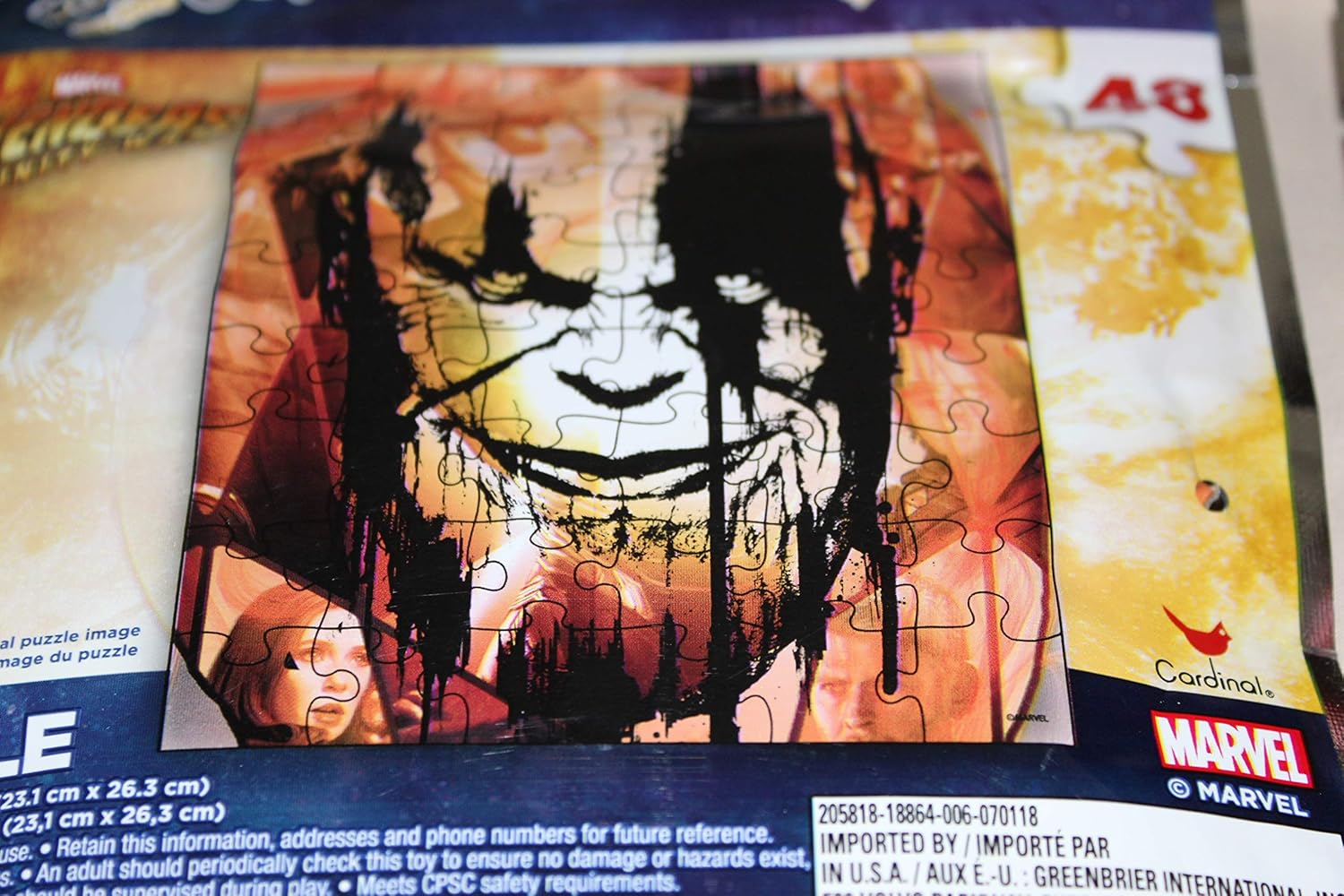 Puzzles 4 Factory Sealed Marvel Avengers Infinity War Puzzle On The Go 48 Piece Jigsaw Puzzles Ages 6 Toys Games