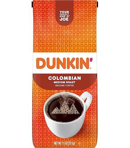 Amazon.com : Dunkin' Original Blend Medium Roast Ground Coffee, 12