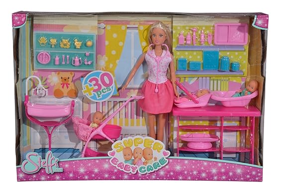 Simba 105733212 Steffi Love Super Baby Care Puppenzubehör