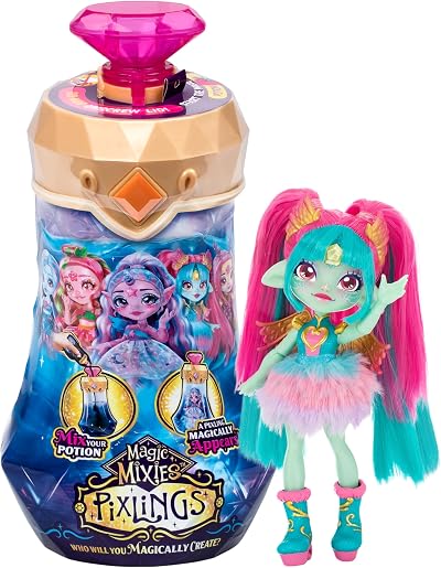 Magic Mixies Pixlings Create And Mix A Magic Potion Amber Dragon Pixling