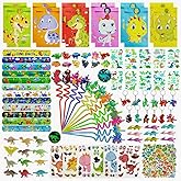 Cultibenit Dinosaur Party Favors, Dinosaur Birthday Party Supplies, Dinosaur Goodie Bags for Kids Birthday,Fillers Pinata Stuffers, Dino Gifts Bags Fillers Stuffers, Dinosaur Themed Party Toys