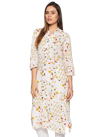Women's Rayon Regular Kurta
