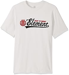Element Men's Branded Logo T-Shirt Solid