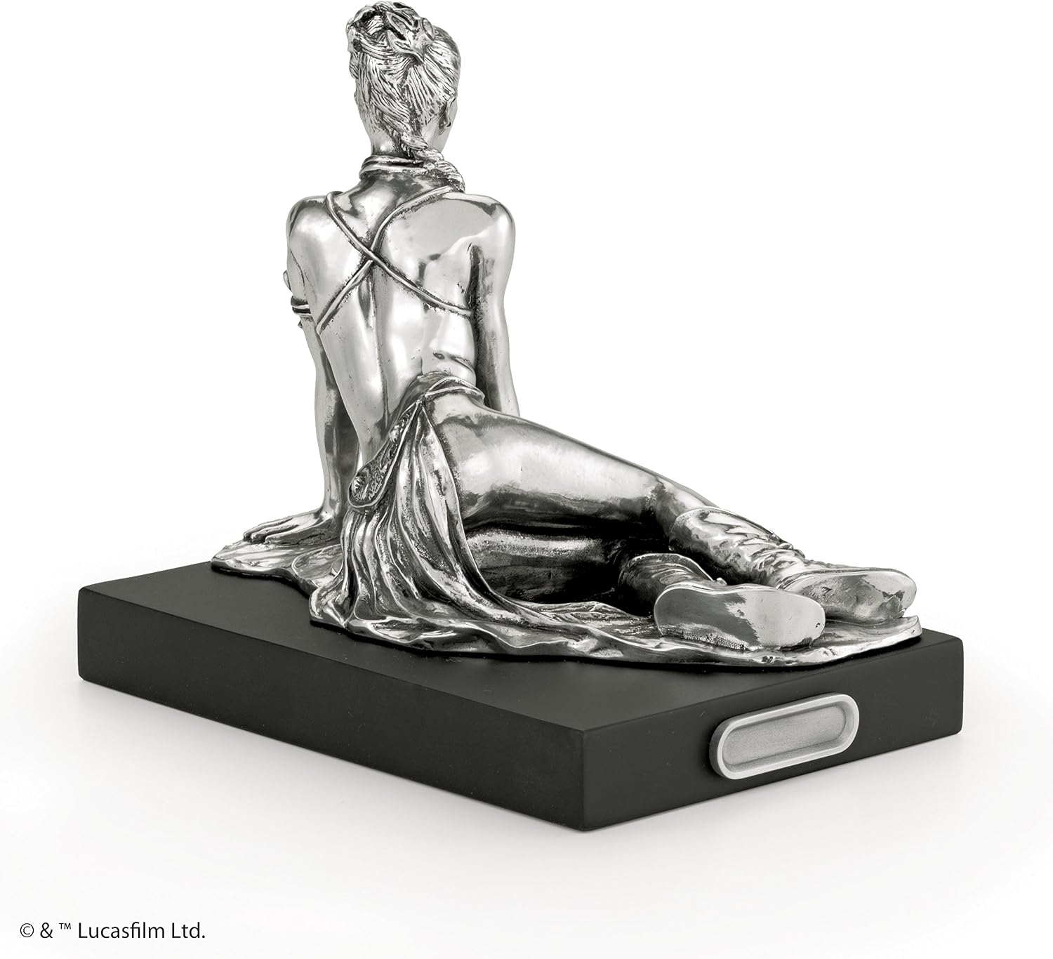 Royal Selangor Hand Finished Star Wars Collection Pewter Limited Edition Princess Leia Statue - Image 5