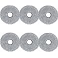 Frexusuent Mop Pad Accessories for Dreame X50 Ultra, X30 Ultra, L10s Pro Ultra Heat, X40 ultra, X30 Pro Plus, X30 Pro Ultra Robot Vacuum, Washable and Reusable Mop Pad Replacement