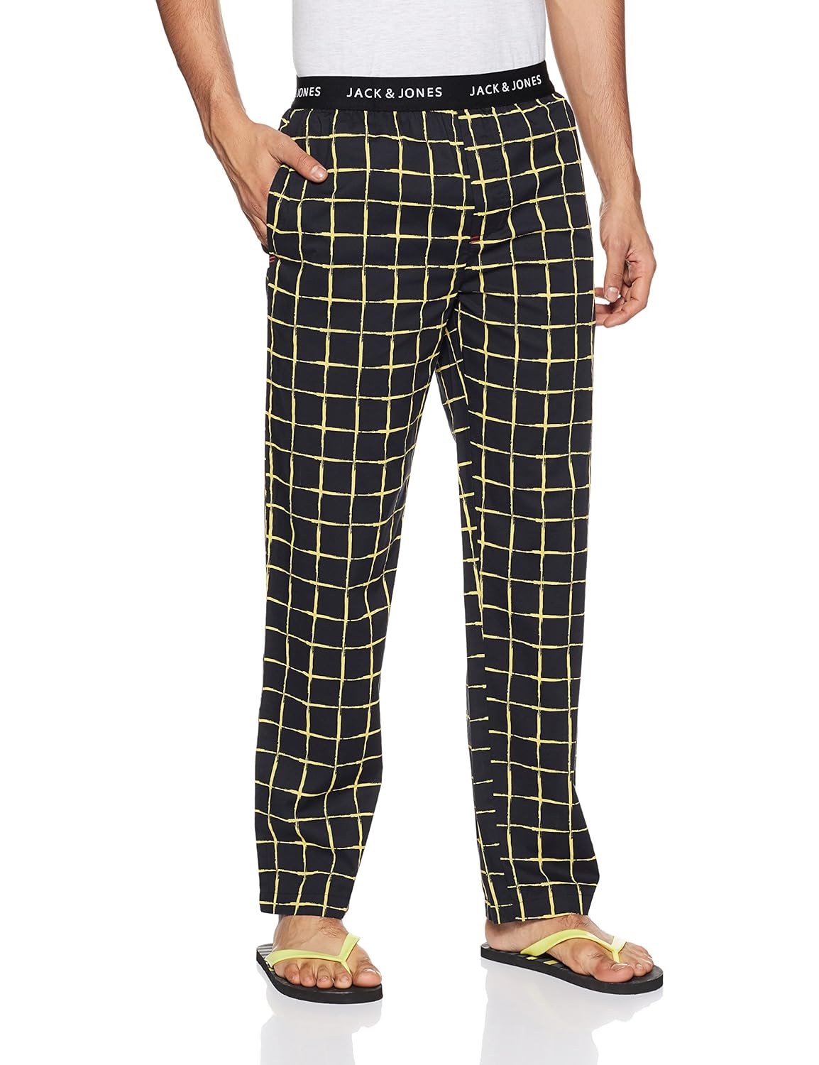 jack & jones men's cotton lounge pants