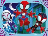Ravensburger Spidey & His Amazing Friends Jigsaw Puzzles 4 in Box 12-24pc view 2