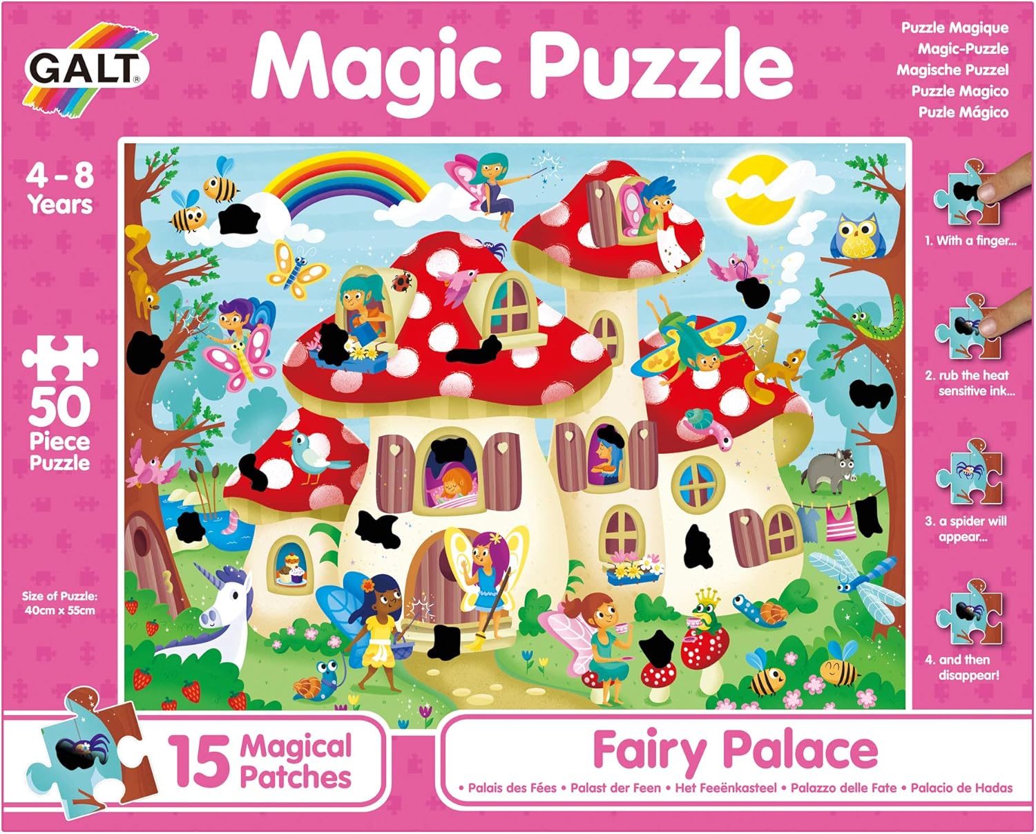 Galt Toys, Magic Puzzle - Fairy Palace 