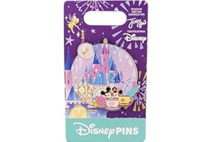 Disney Pin - Artist Series - Joey Chou - Mickey and Minnie on Mad Tea Party