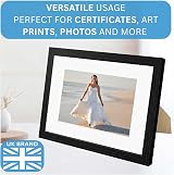 Clay Roberts 8x10 Picture Frame Black Freestanding Wall Mountable 20x25 cm view 4