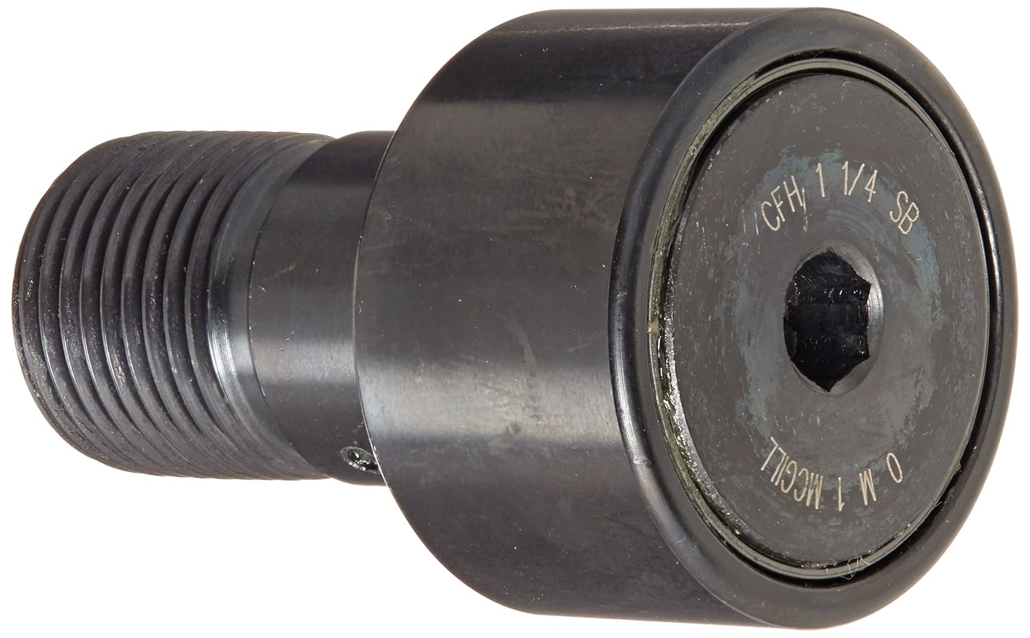 McGill CFH1 1/4SB Cam Follower, Heavy Stud, Sealed/Hex Hole, Inch
