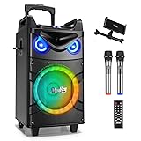 Moukey Karaoke Machine, 12" Woofer PA