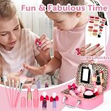 Flybay Kids Makeup Set 26 Pcs Non Toxic Washable Portable Case view 5
