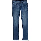 Tommy Hilfiger Boys 5-Pocket Stretch Skinny Fit Denim Jean, Zipper Fly & Button Closure