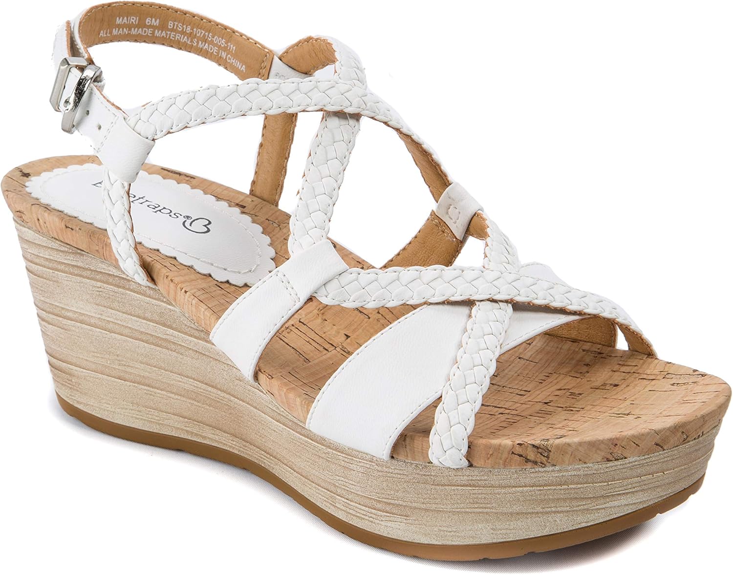 BareTraps Women's Shoes Mairi Open Toe Casual Strappy