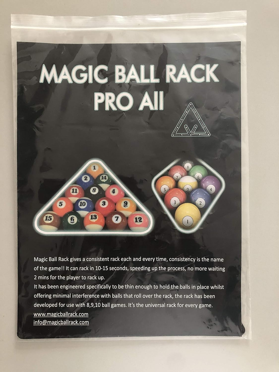 magic rack billiards on The Original Magic Billiard Ball Rack Pro All 8 9 10 Ball Racks Amazon Canada