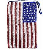 Bamboo Trading Beaded Stars & Stripes Club Bag