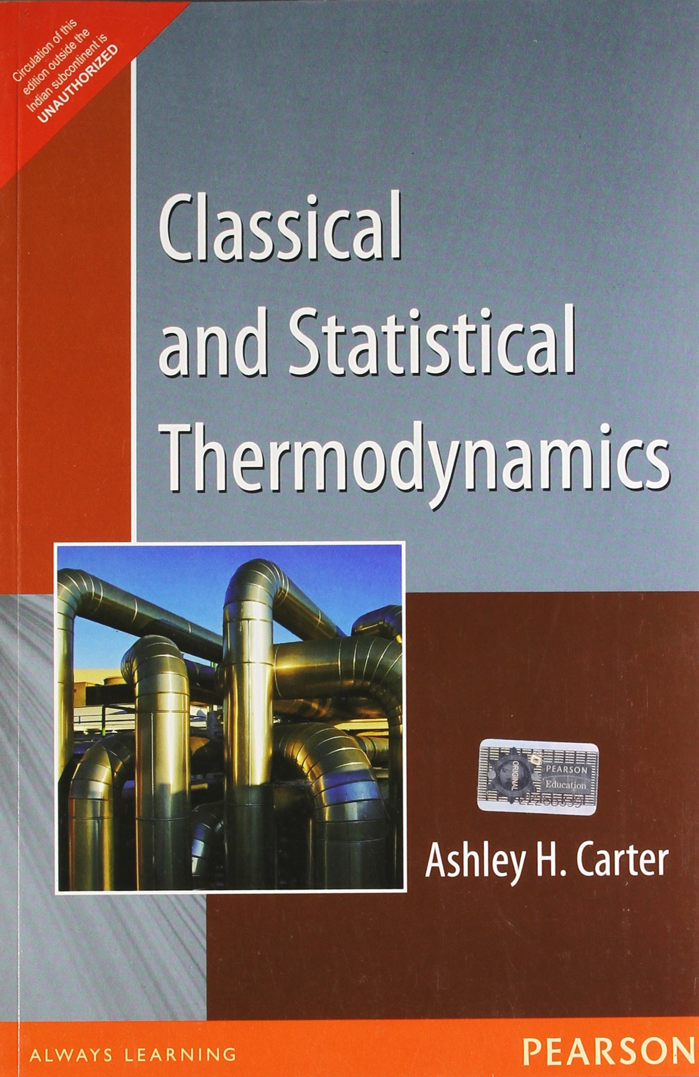 Buy Classical And Statistical Thermodynamics Book Online At Low Prices In India Classical And Statistical Thermodynamics Reviews Ratings In