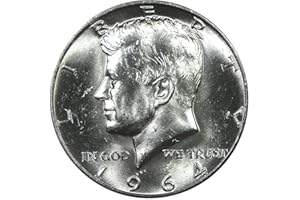 PROFILE COINS & COLLECTIBLES 1964 Kennedy Silver Half Dollar - Brilliant Uncirculated Half Dollar Brilliant Uncirculated