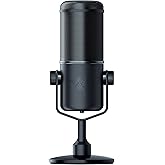 Razer Seiren Elite Studio-Grade Multi-Pattern USB Digital Microphone and Headphone Amplifier
