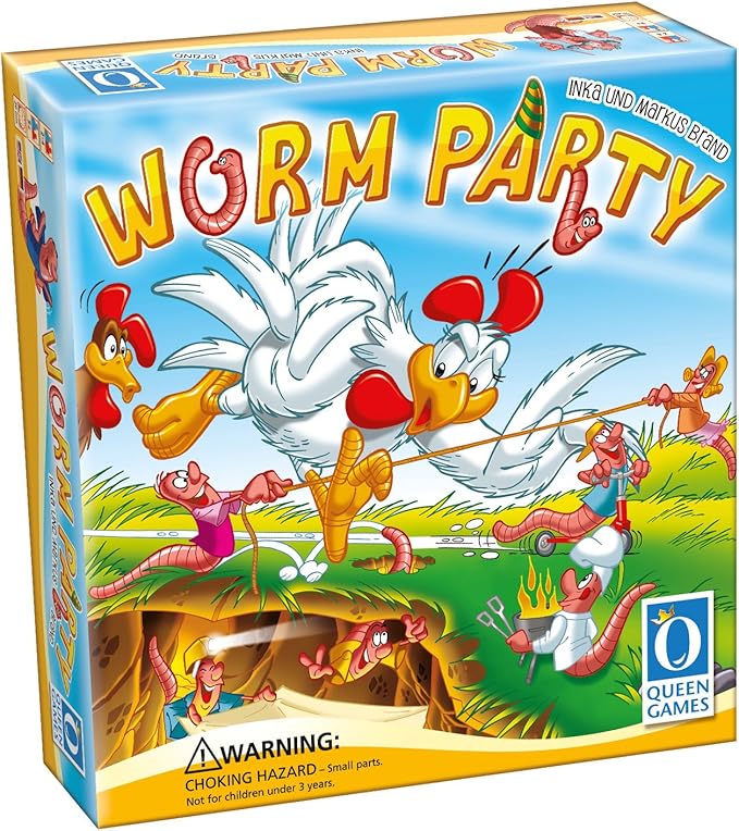 Amazon Worm Party Queen Games Board Game ボードゲーム おもちゃ