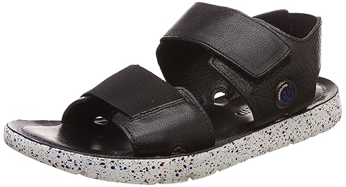 woodland sandals black