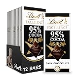 Lindt EXCELLENCE 95% Cocoa Dark Chocolate Bar, Dark