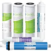 APEC Water FILTER-MAX-ESPH Replacement RO Filter Set, Alkaline, 75 GPD | Compatible with ROES-PH75, 1 Year Set, Removes Dust, Rust, Chlorine, Odor