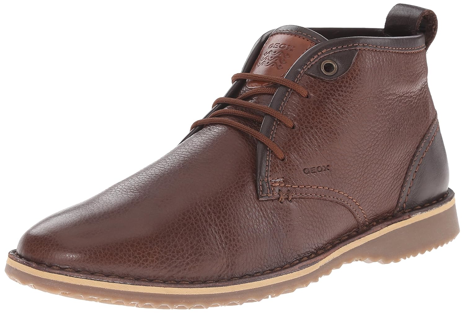 Geox Men's Mzal6 Chukka Boot, Dark Brown, 40 EU/7 M US Amazon.co.uk