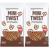Amazon Grocery, Mini Twist Pretzels, 16 Oz (Previously Happy Belly, Packaging May Vary) (Pack of 2)