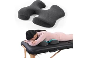 MABOZOO Breast Pillow for Massage, Women's Massage Bolster Pillow Face Down Pillow Supportive Breast Pillow for Massage Nap Portable Travel Sleeping