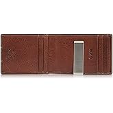 Tony Perotti Italian Leather Slim Money Clip Wallet for Men - Bifold Ultra Slim RFID Wallet With Credit Card Slots - Eco-Friendly Tanned Full Grain Leather Made in Italy