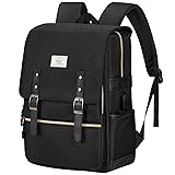 Ronyes Vintage Laptop Backpack for Women Men,15.6