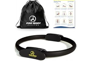 ProBody Pilates Fitness Circle – 14 Inch Pilates Ring for Focusing on Toning Inner Thighs, Arms, and Core