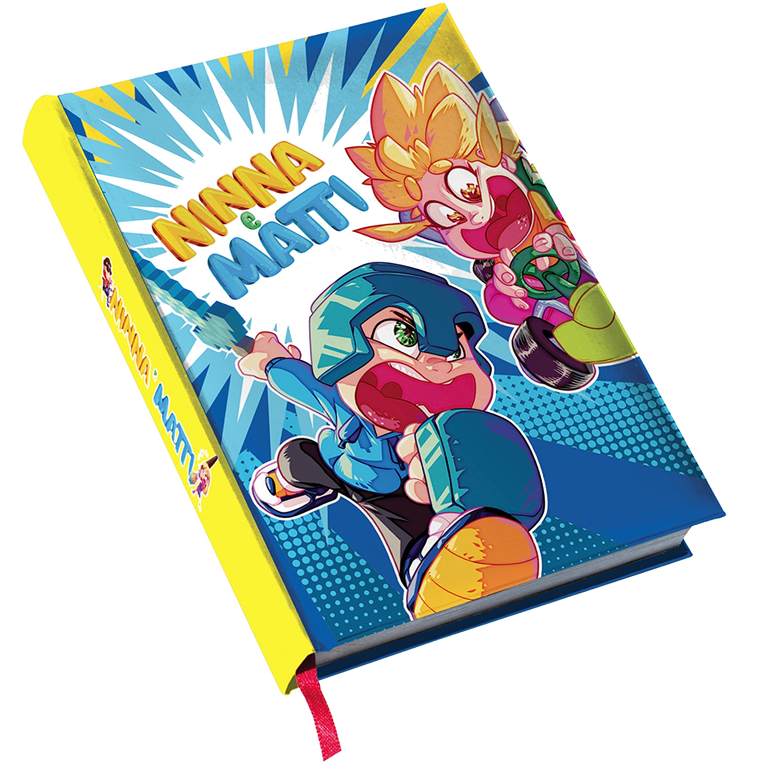 NINNA e MATTI Official School Diary 2023-2024 – 12 Months 320 Pages (Blue)