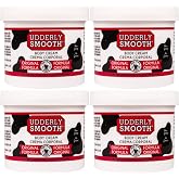 Udderly Smooth Body Cream Skin Moisturizer Original Formula for Rough Dry Skin, 10 Ounce - 4 Pack