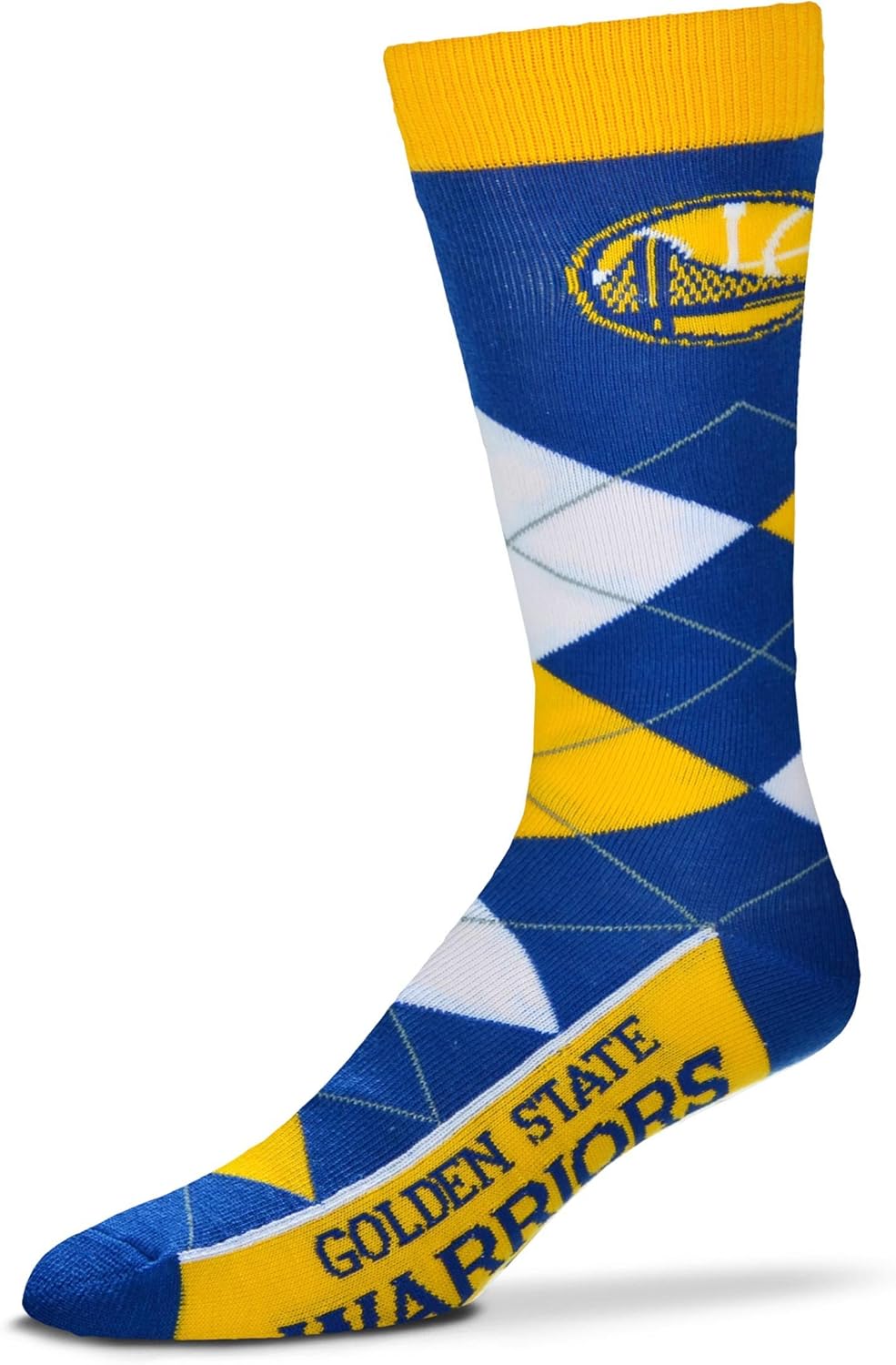 Amazon.com : Golden State Warriors Argyle Youth Size 13, 1-5 Kids Crew Socks (4-8 YRS) : Clothing