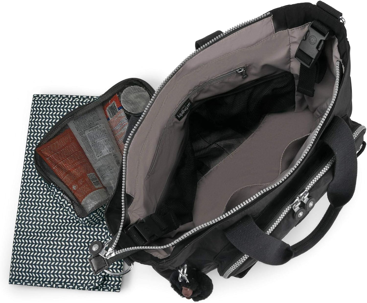 kipling miri diaper bag