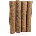 ALYSTER 4 Rolls Coconut Coir Liner Roll Coco Plant Fiber Roll, Coconut Palm Mat, Coconut Fiber, Gardening, 16x40inch (16x40 inch)