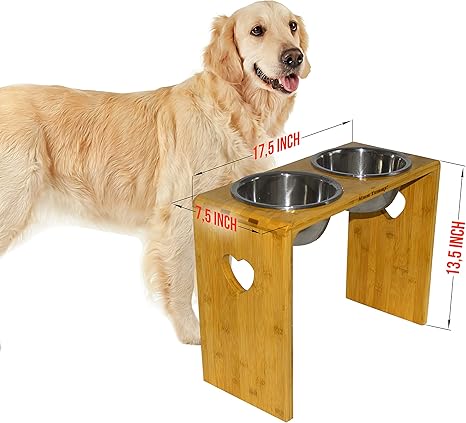 Pet Supplies Mmm Yummy Raised Dog Bowls Elevated Pet Feeder
