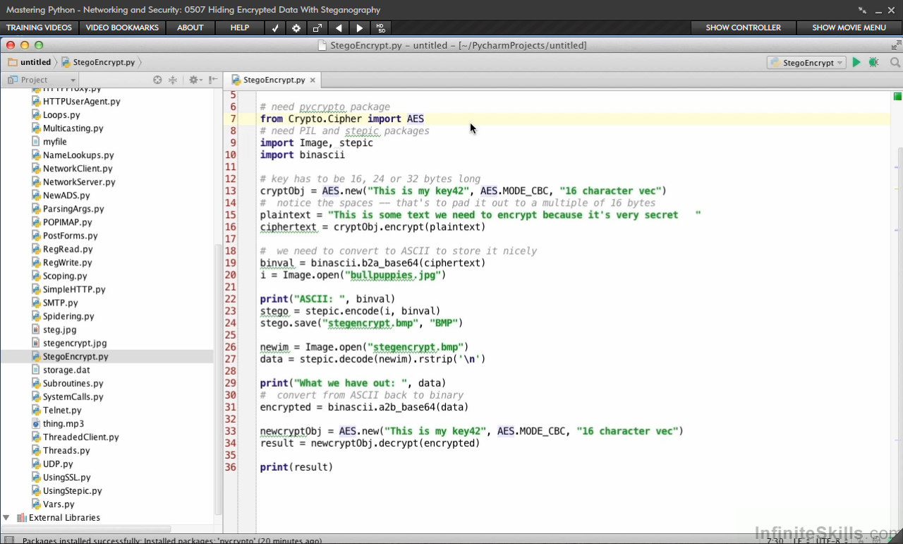 Mastering Python - Networking and Security [Online Code] - Thumbnail 2