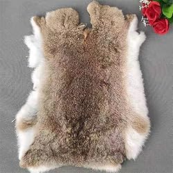 4pcs Assorted Bulk Craft Grade Natural Rabbit Skins