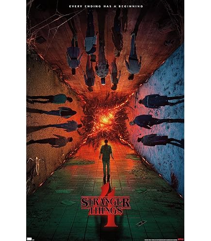 Amazon.com: Stranger Things 4 - TV Show Poster/Print (Regular